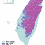  1月24日台湾地区固态降水范围